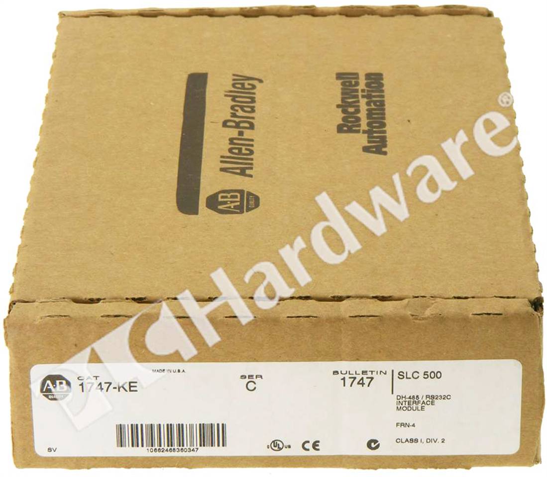 PLC Hardware: Allen-Bradley 1747-KE SLC 500 DH-485/RS-232C