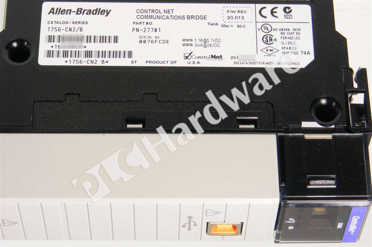 PLC Hardware - Allen Bradley 1756-CN2 Series B, Used PLCH Packaging