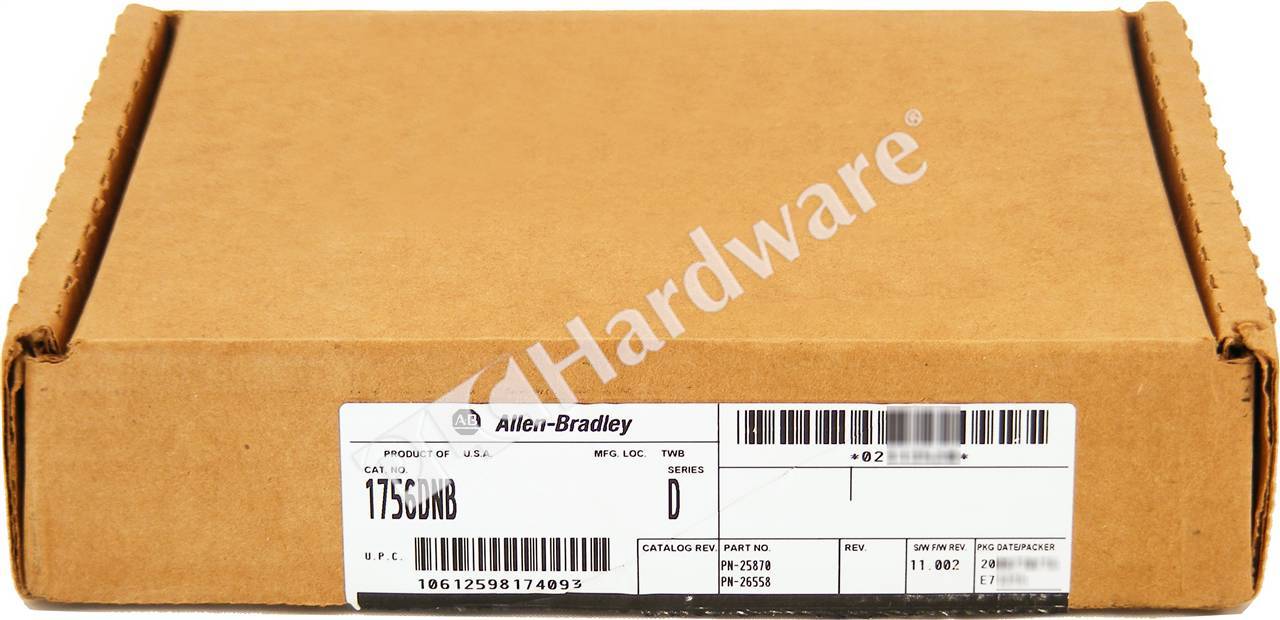 PLC Hardware - Allen Bradley 1756-DNB Series D, New Factory Sealed