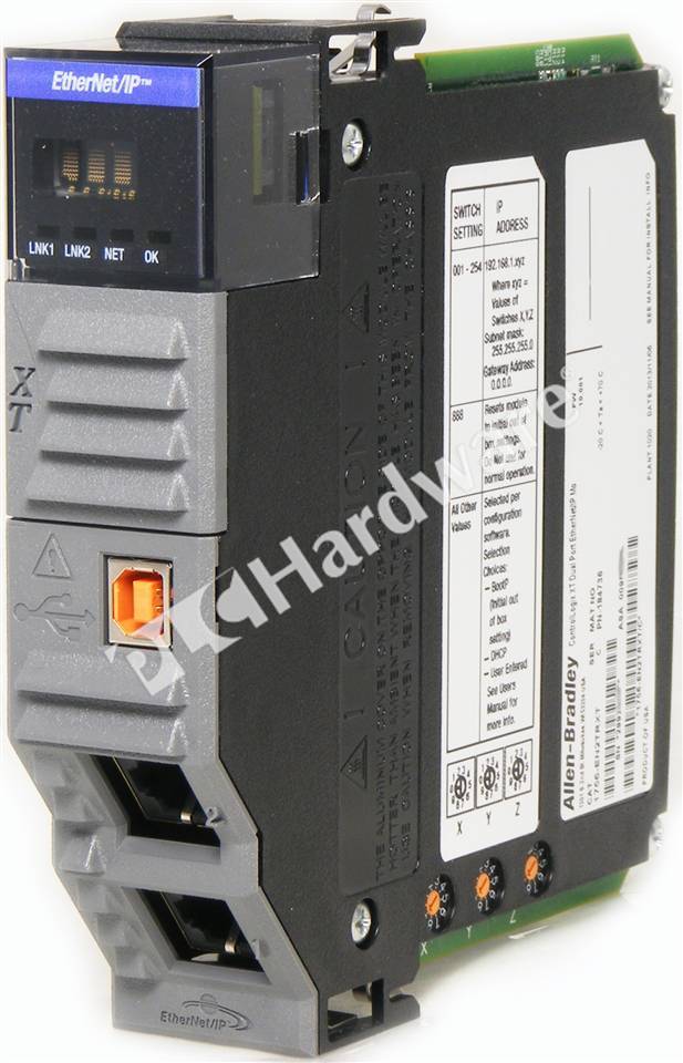 Plc Hardware Allen Bradley 1756 En2trxt Controllogix Dual Ethernetip Module 7574