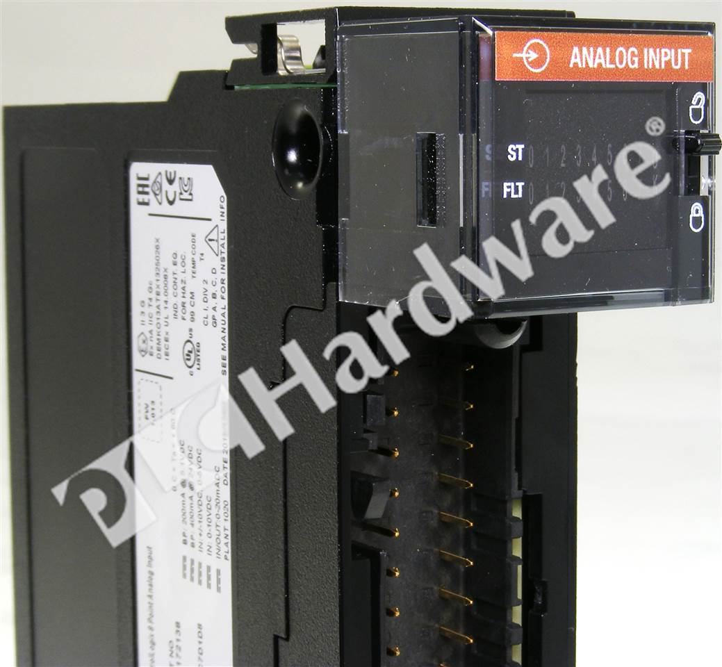 PLC Hardware: Allen Bradley 1756-IF8I ControlLogix Isolated Input Module 8-Ch