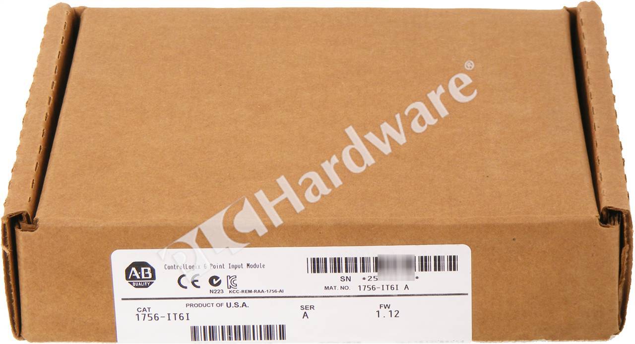 PLC Hardware: Allen-Bradley 1756-IT6I ControlLogix Thermocouple Input Module