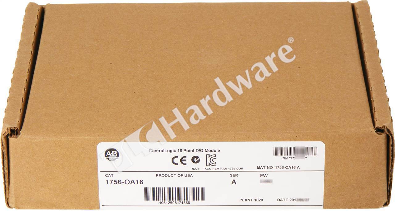 PLC Hardware - Allen Bradley 1756-OA16 Series A, Surplus Sealed