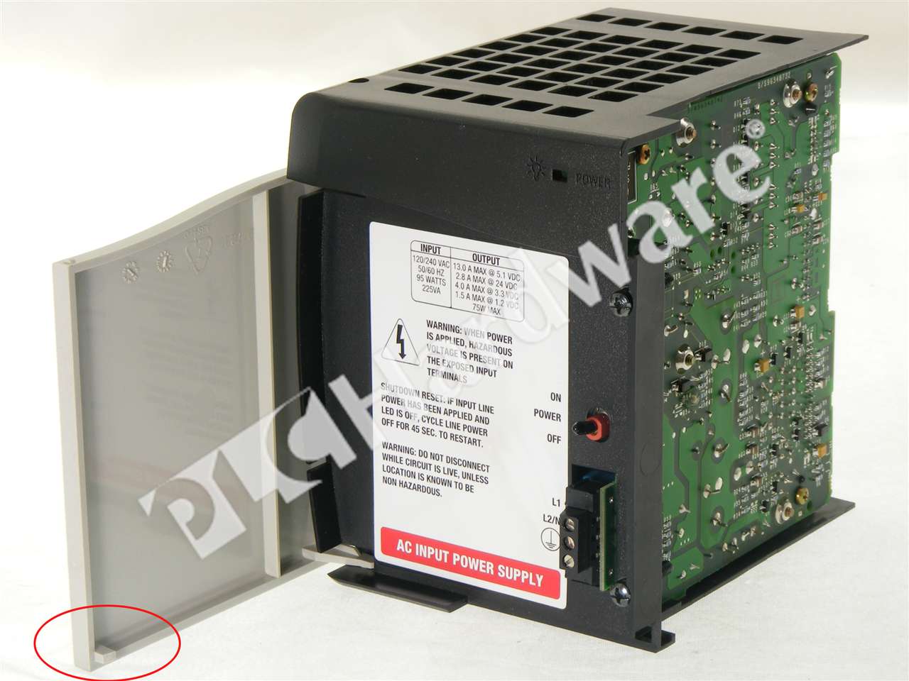 Allen Bradley 1756-PA75 /A ControlLogix AC Power Supply 85-265VAC / 5V ...