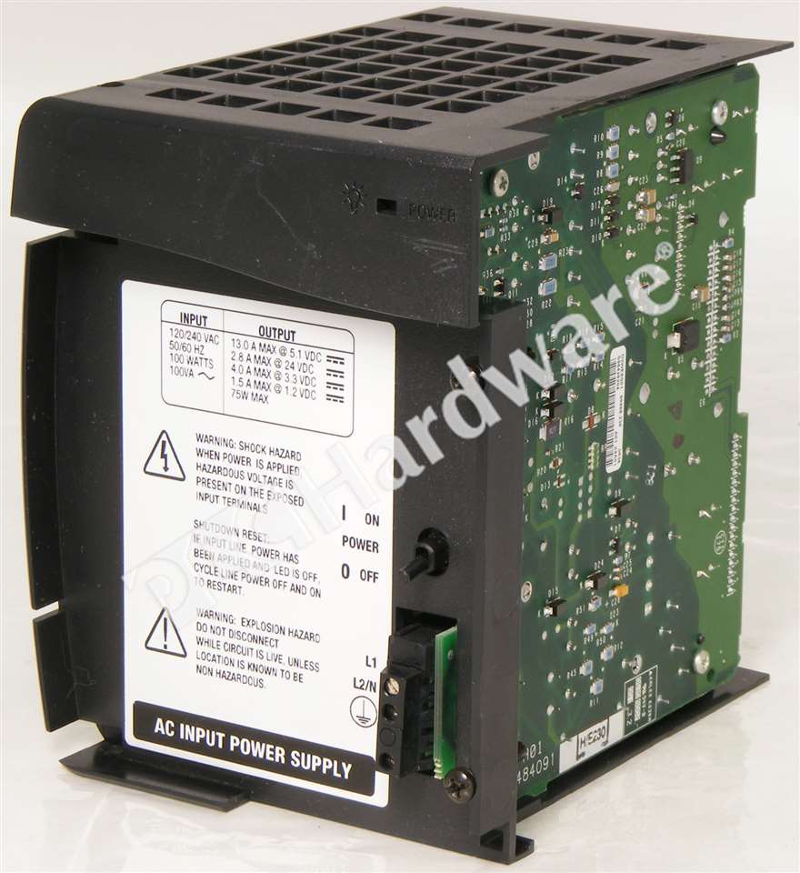 Allen Bradley 1756-PA75 /B ControlLogix AC Power Supply 85-265VAC NO ...