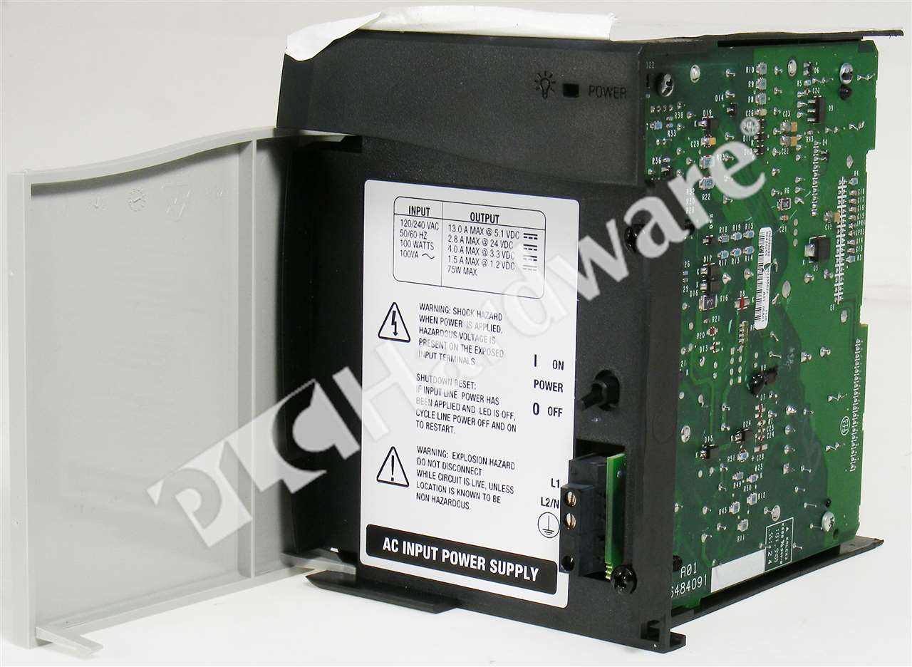 New Allen Bradley 1756-PA75 /B ControlLogix AC Power Supply 85-265VAC ...