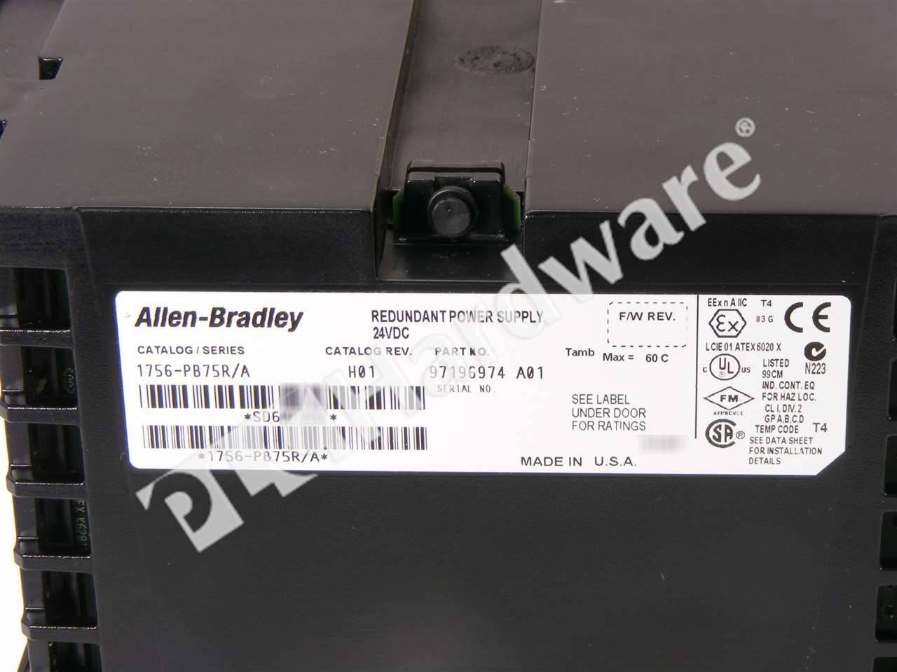 Plc Hardware Allen Bradley Pb R Series A Used In Plch Packaging