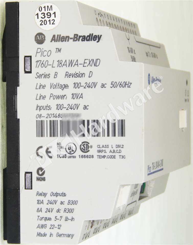 Plc Hardware Allen Bradley L Awa Ex Pico Controller W Rtc I O Ac