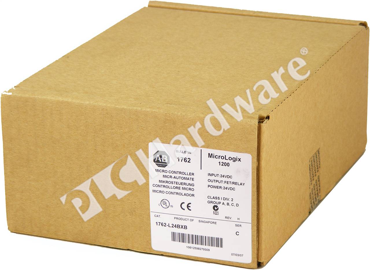 PLC Hardware: Allen-Bradley 1762-L24BXB MicroLogix 1200 14 Input