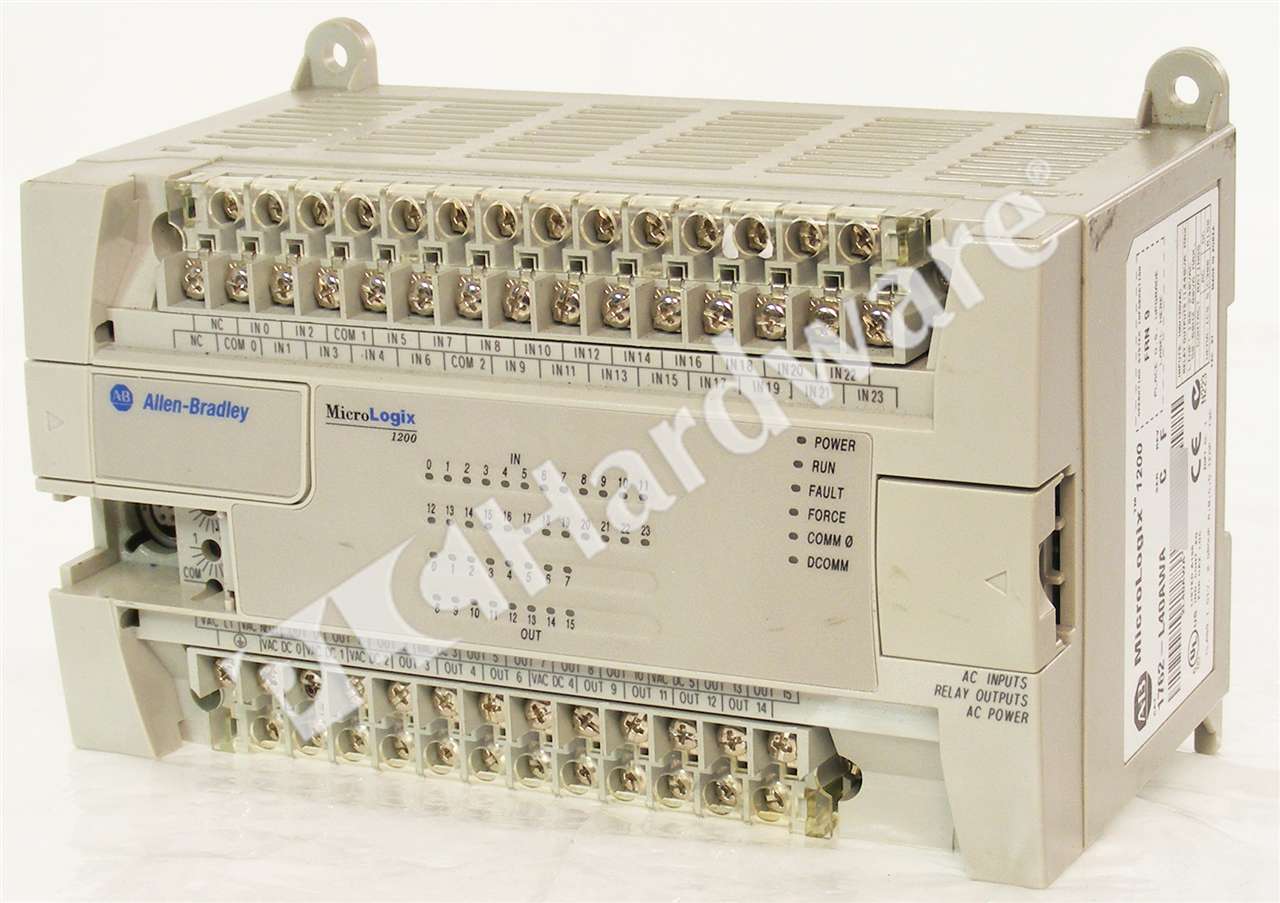 有關以下物品的詳細資料: allen bradley 1762-l40awa /c micrologix