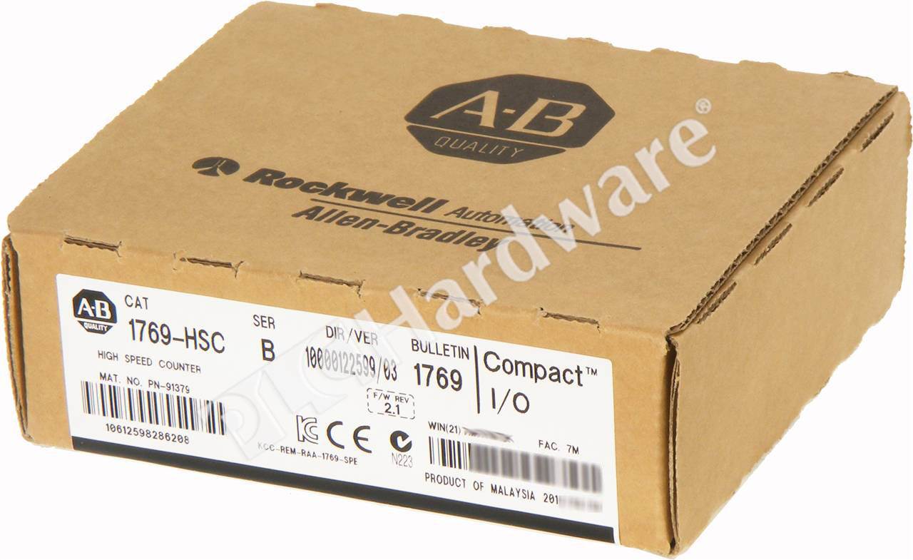 PLC Hardware - Allen Bradley 1769-HSC Series B, Surplus Sealed Pre-owned