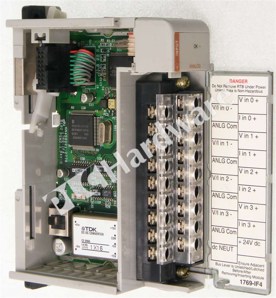 PLC Hardware: Allen Bradley 1769-IF4 4-Ch Analog Current/Voltage Input ...