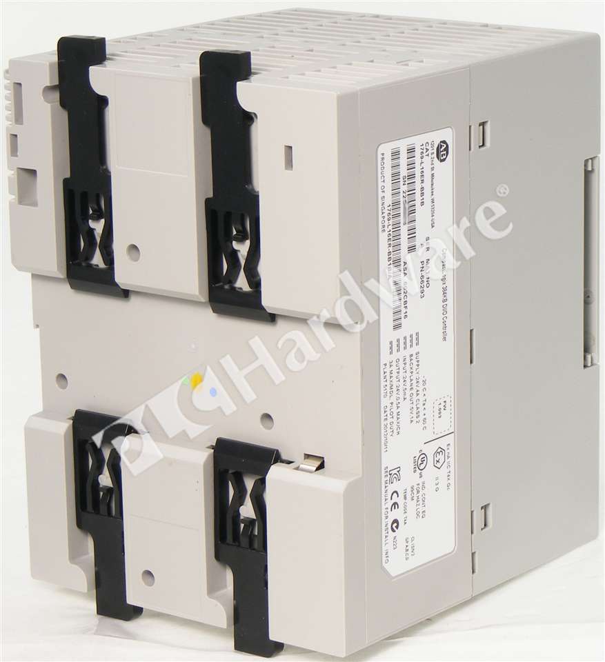 PLC Hardware: Allen-Bradley 1769-L16ER-BB1B CompactLogix 5370 L1, 384KB