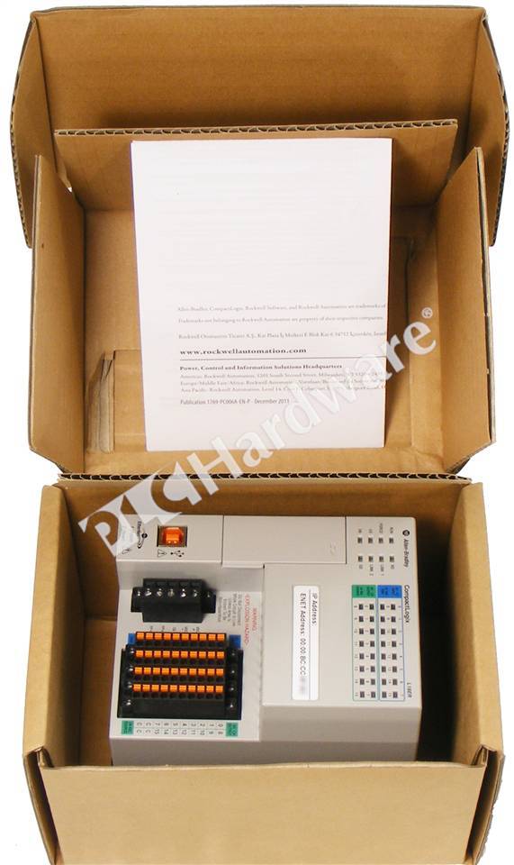 PLC Hardware - Allen Bradley 1769-L18ER-BB1B Series B, Surplus Open Pre ...