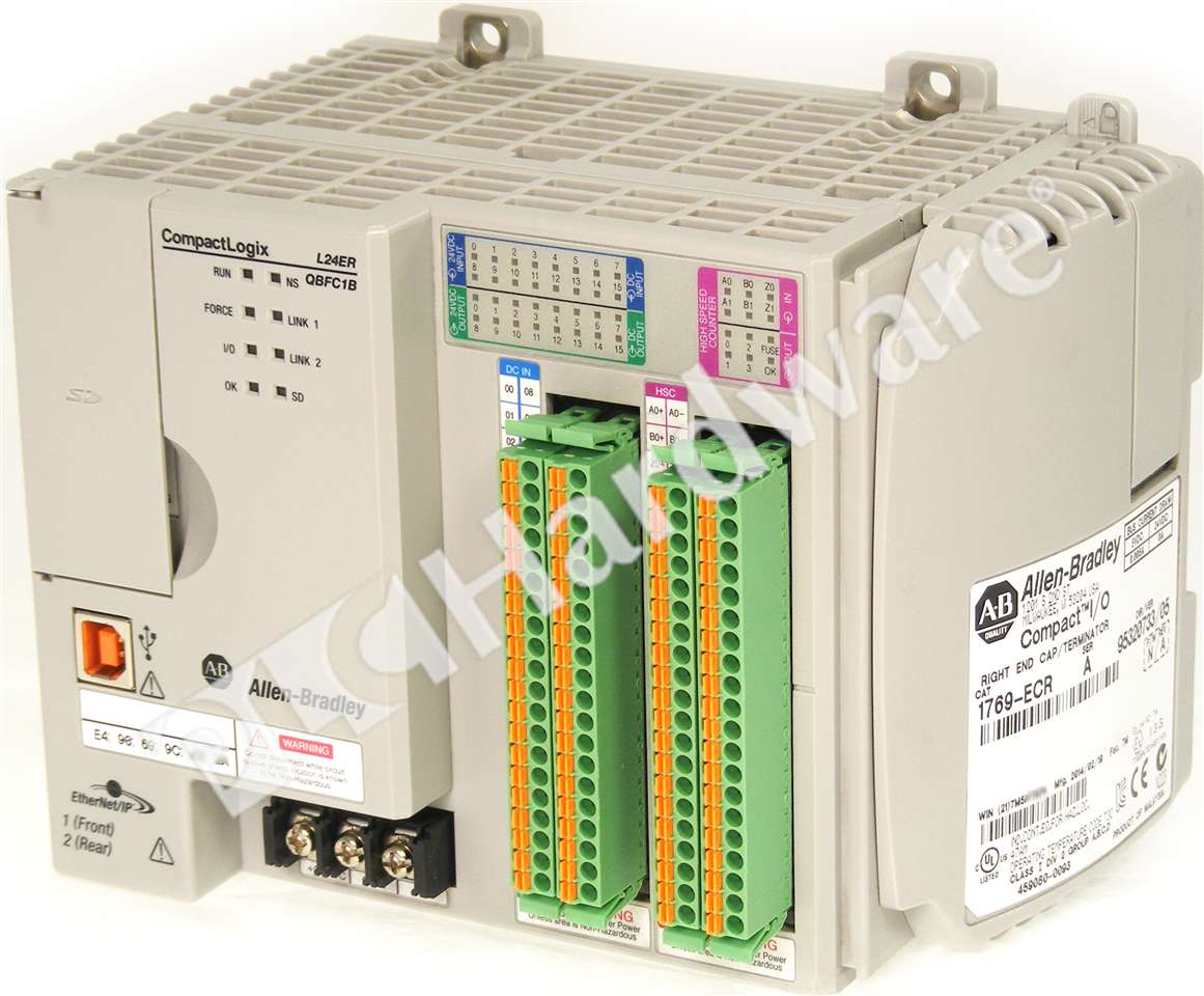 Allen Bradley 1769 L24ER QBFC1B A CompactLogix EtherNet Processor