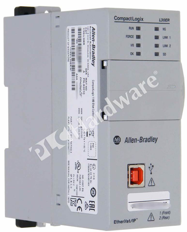 ab rslinx classic usb connection 1769-l33