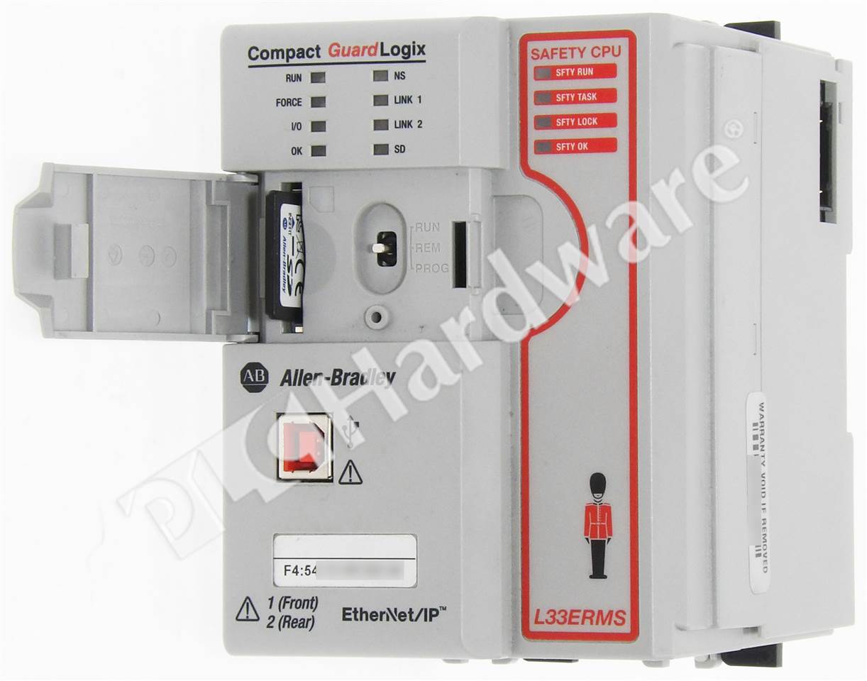 PLC Hardware: Allen-Bradley 1769-L33ERMS GuardLogix 5370 Ethernet ...