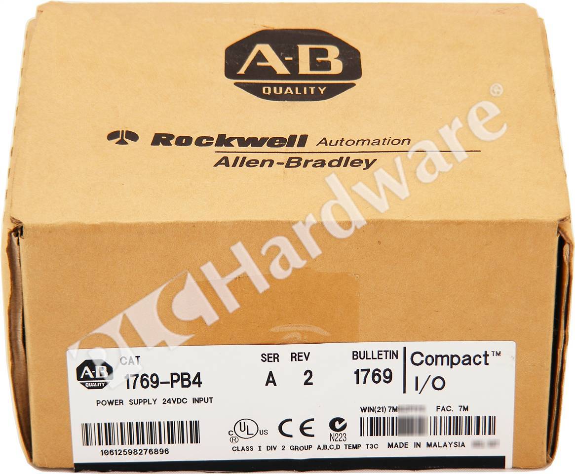 PLC Hardware - Allen Bradley 1769-PB4 Series A, Surplus Sealed Pre-owned