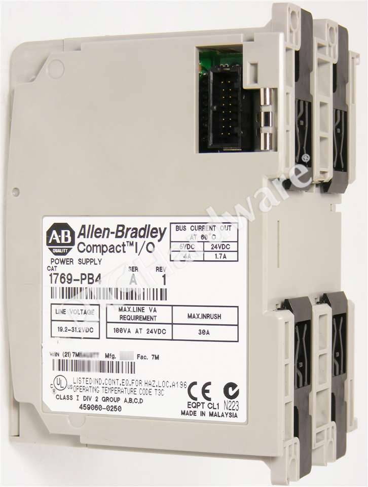 PLC Hardware - Allen Bradley 1769-PB4 Series A, Surplus Sealed Pre-owned