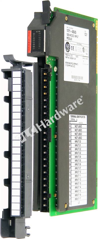 PLC Hardware: Allen-Bradley 1771-IAD PLC-5 Digital Input Module 120V 16-In