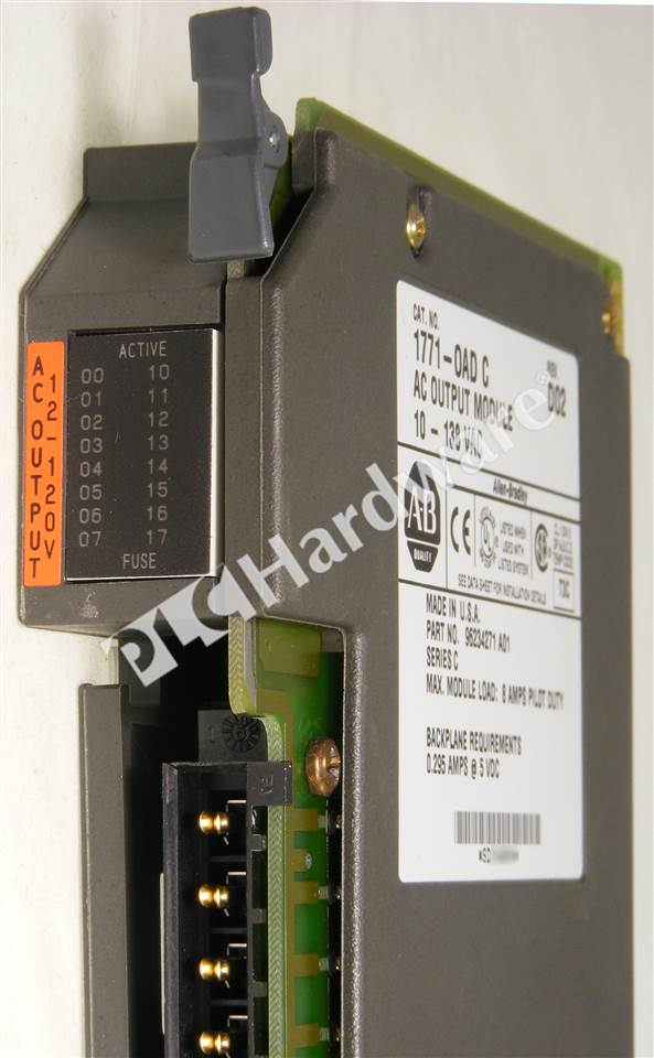 PLC Hardware - Allen Bradley 1771-OAD Series C, Used in a PLCH Packaging