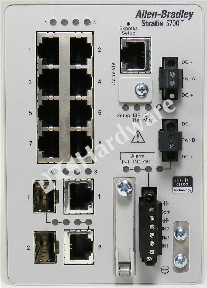 Plc Hardware Allen Bradley 1783 Bms10cgn Stratix 5700 Ethernet Switch