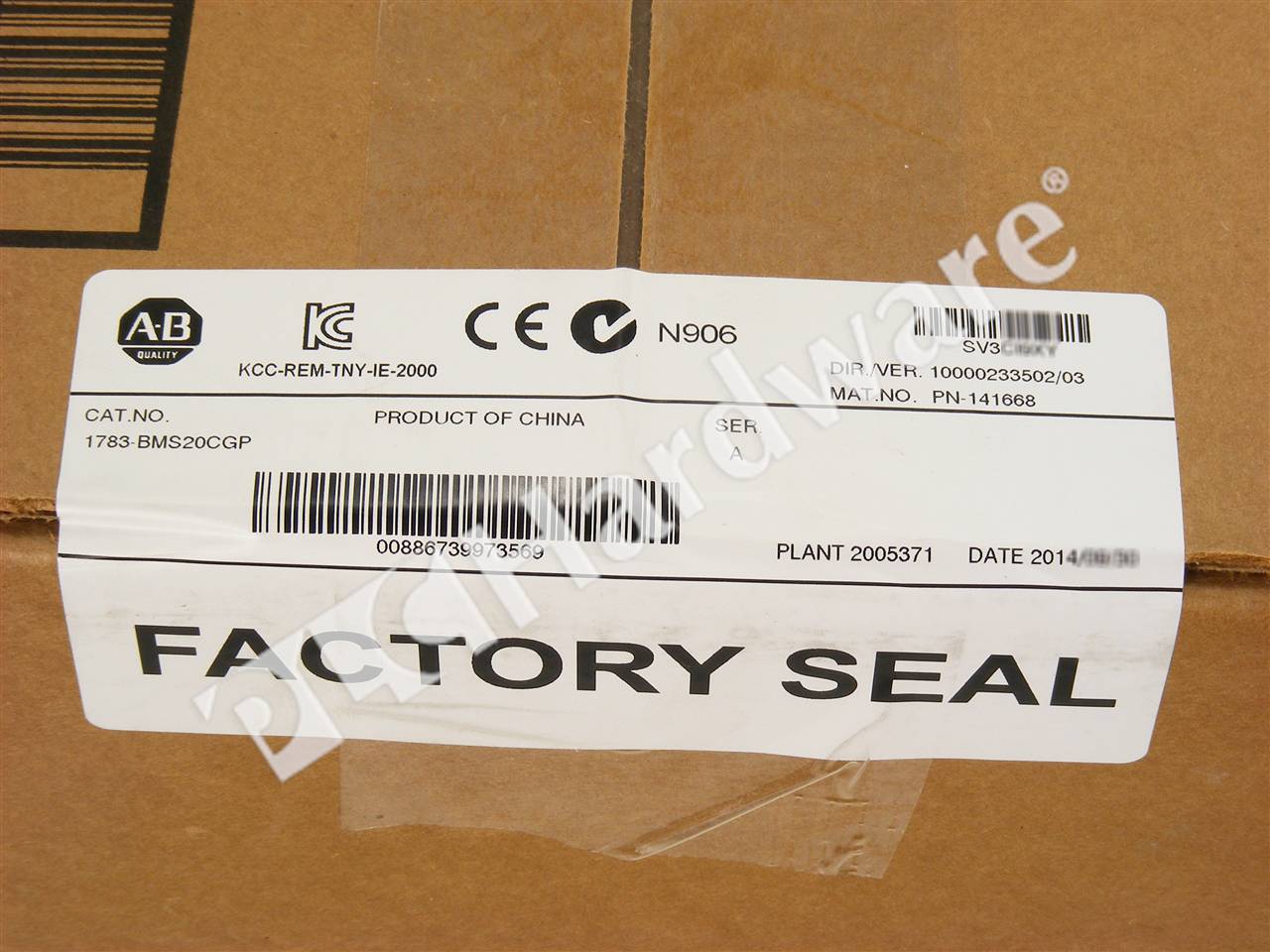 PLC Hardware - Allen Bradley 1783-BMS20CGP Series A, New Surplus Sealed