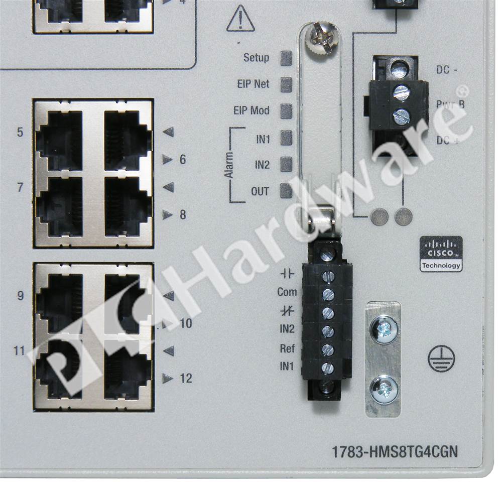 Plc Hardware Allen Bradley 1783 Hms8tg4cgn Stratix 5400 Ethernet Switch