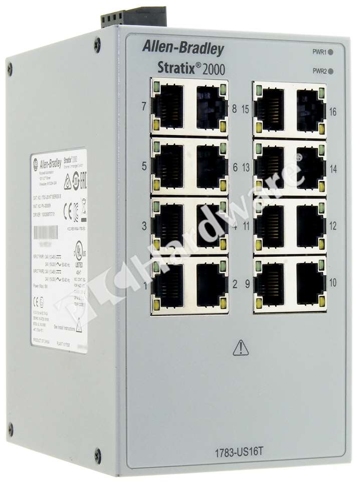 New Allen Bradley 1783-US16T /B 2018 Stratix 2000 Switch Unmanaged 16 ...