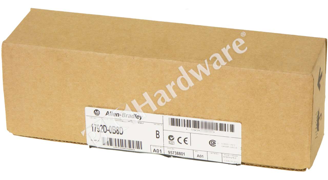 PLC Hardware: Allen-Bradley 1792D-0B8D ArmorBlock MaXum I/O Block 8-Out ...