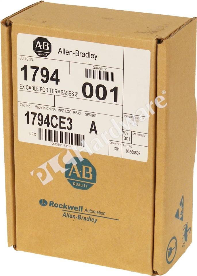 PLC Hardware Allen Bradley 1794 CE3 FLEX I O Extender Cable 3 Ft 0 9 M