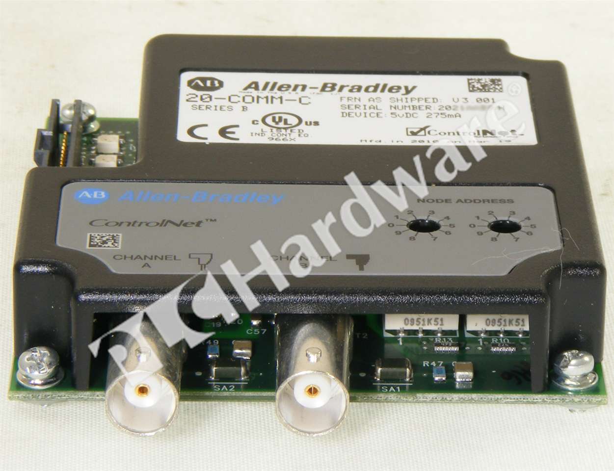 PLC Hardware - Allen Bradley 20-COMM-C Series B, Surplus PLCH Pre-owned