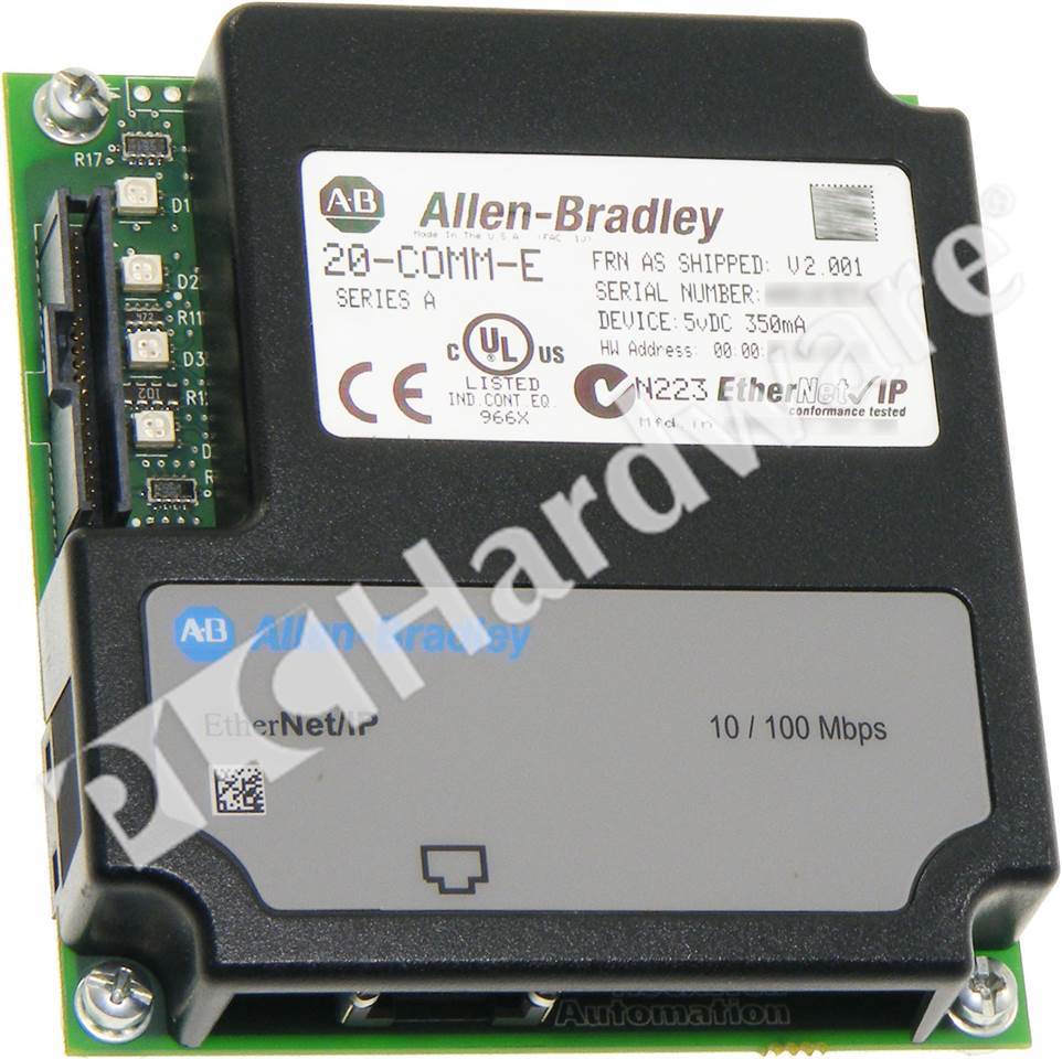 Plc Hardware Allen Bradley Comm E Powerflex Ethernet Ip To Dpi Adapter