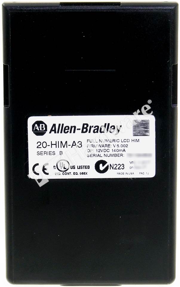 ALLEN-BRADLEY 20-HIM-A1 SER A POWERFLEX HUMAN INTERFACE MODULE