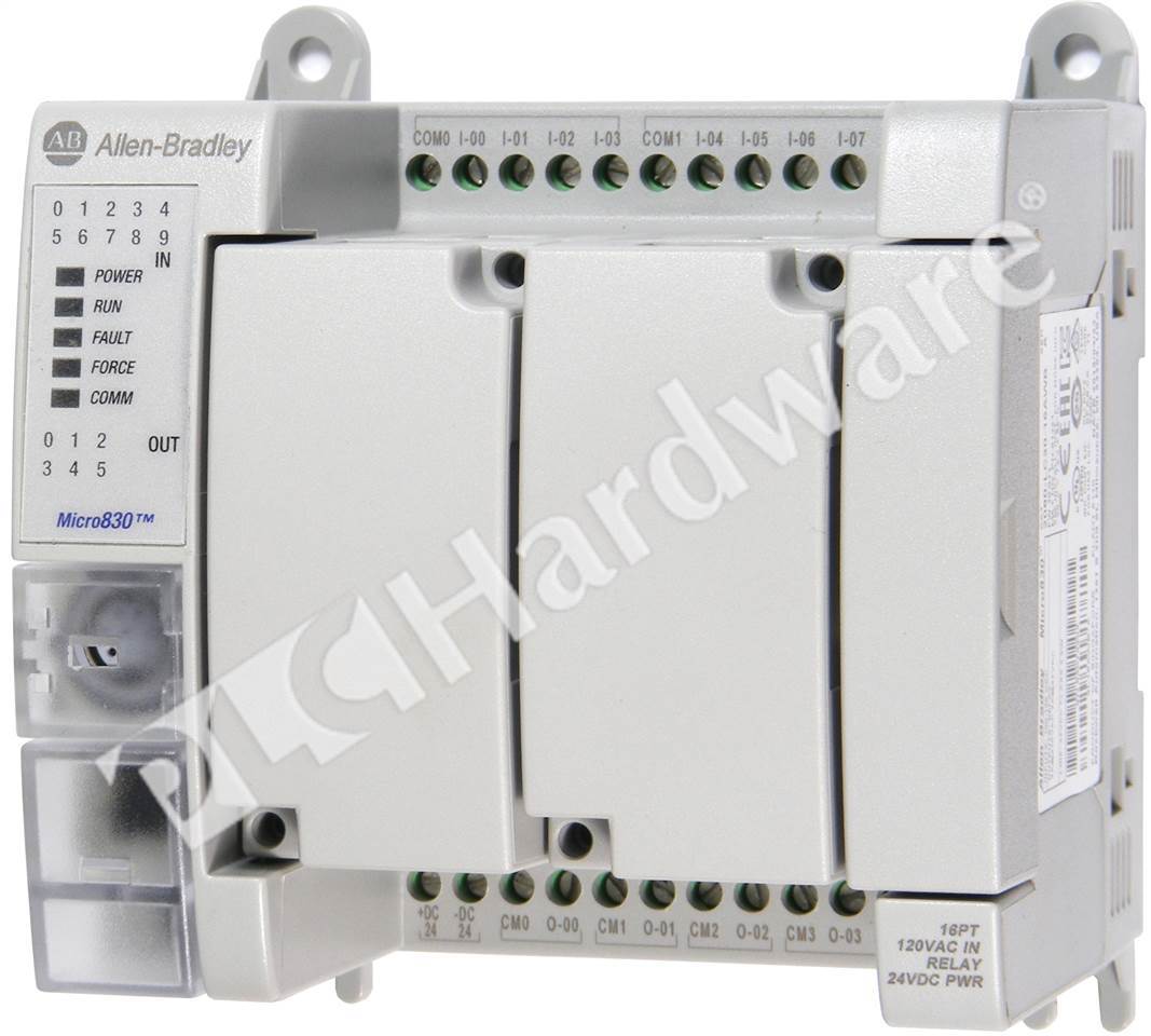 PLC Hardware: Allen-Bradley 2080-LC30-16AWB Micro830 Controller