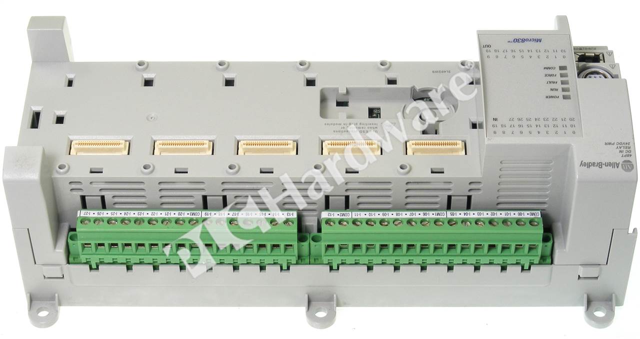 PLC Hardware - Allen Bradley 2080-LC30-48QWB Series A, Used in PLCH