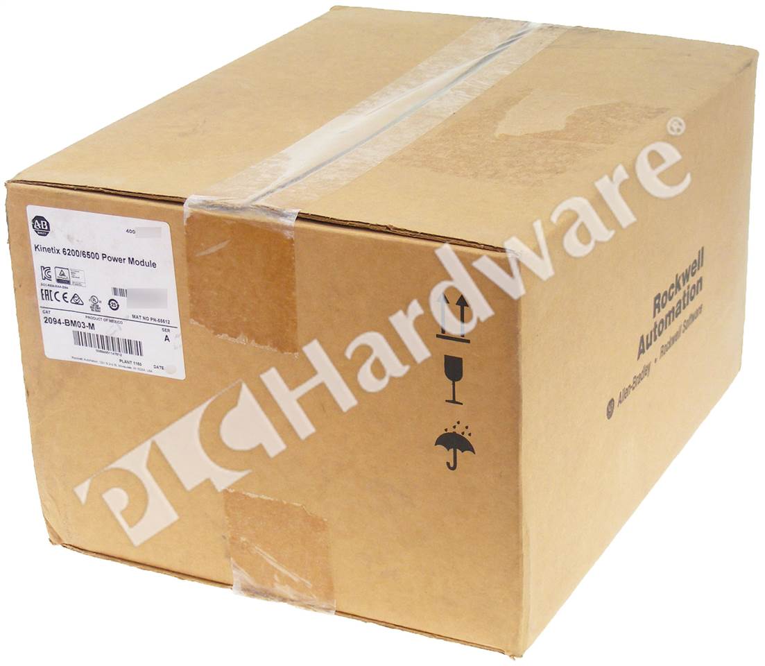 PLC Hardware: Allen-Bradley 2094-BM03-M Axis Power Module 400/460V 30A