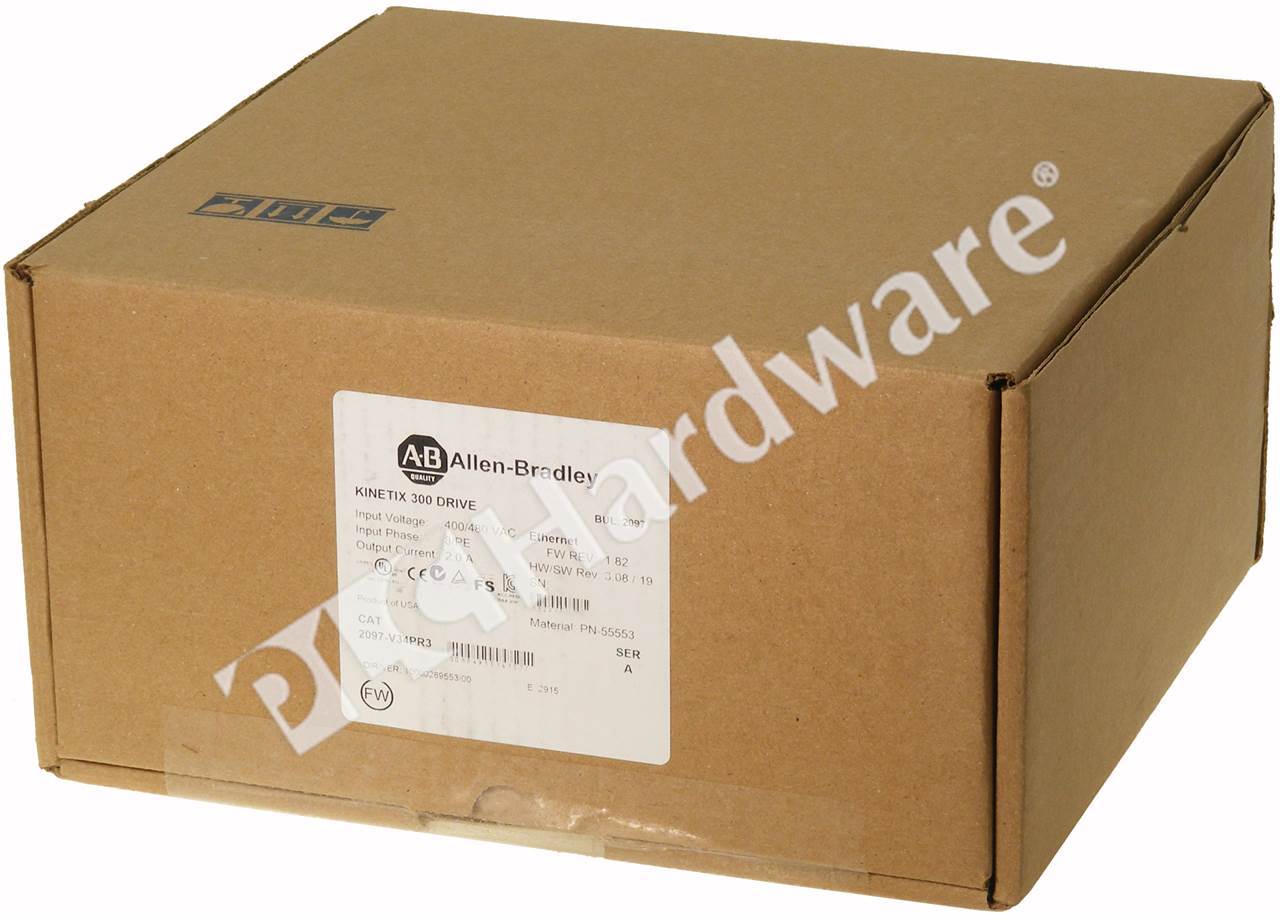 PLC Hardware - Allen Bradley 2097-V34PR3 Series A, Surplus Sealed Pre-owned