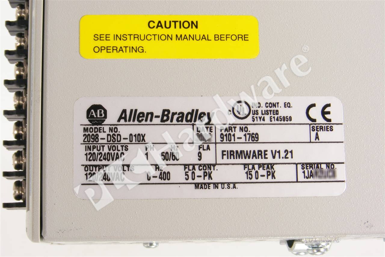 Plc Hardware Allen Bradley Dsd X Series A Surplus In Sealed