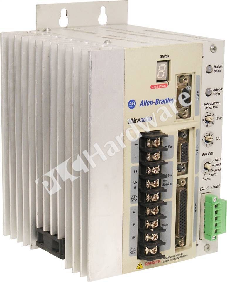 PLC Hardware: Allen-Bradley 2098-DSD-020-DN Ultra3000 Servo Drive