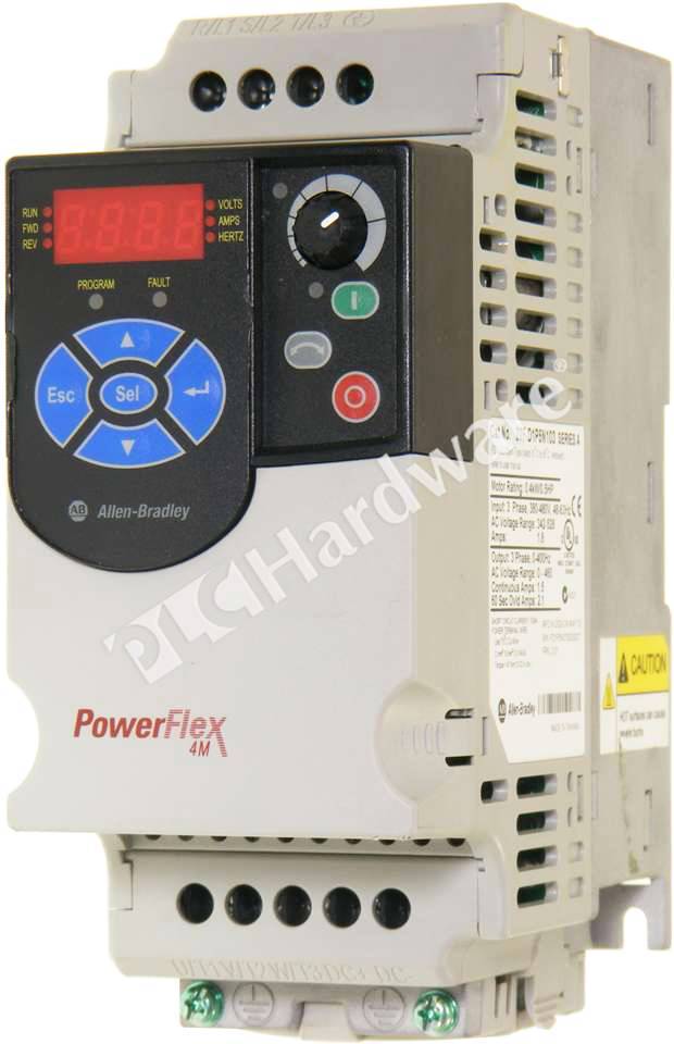 PLC Hardware: Allen-Bradley 22F-D4P2N113 PowerFlex 4M AC Drive