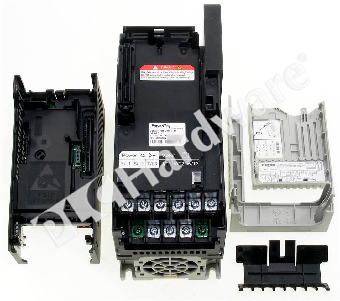 PLC Hardware: Allen-Bradley 25B-D010N114 PowerFlex 525 AC Drive 480V/10 ...