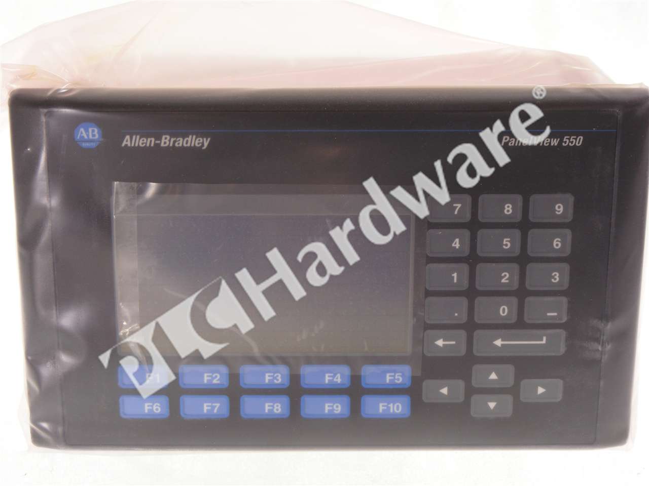 PLC Hardware: Allen-Bradley 2711-B5A10 PanelView 550 Mono Touch/Key/DNet AC