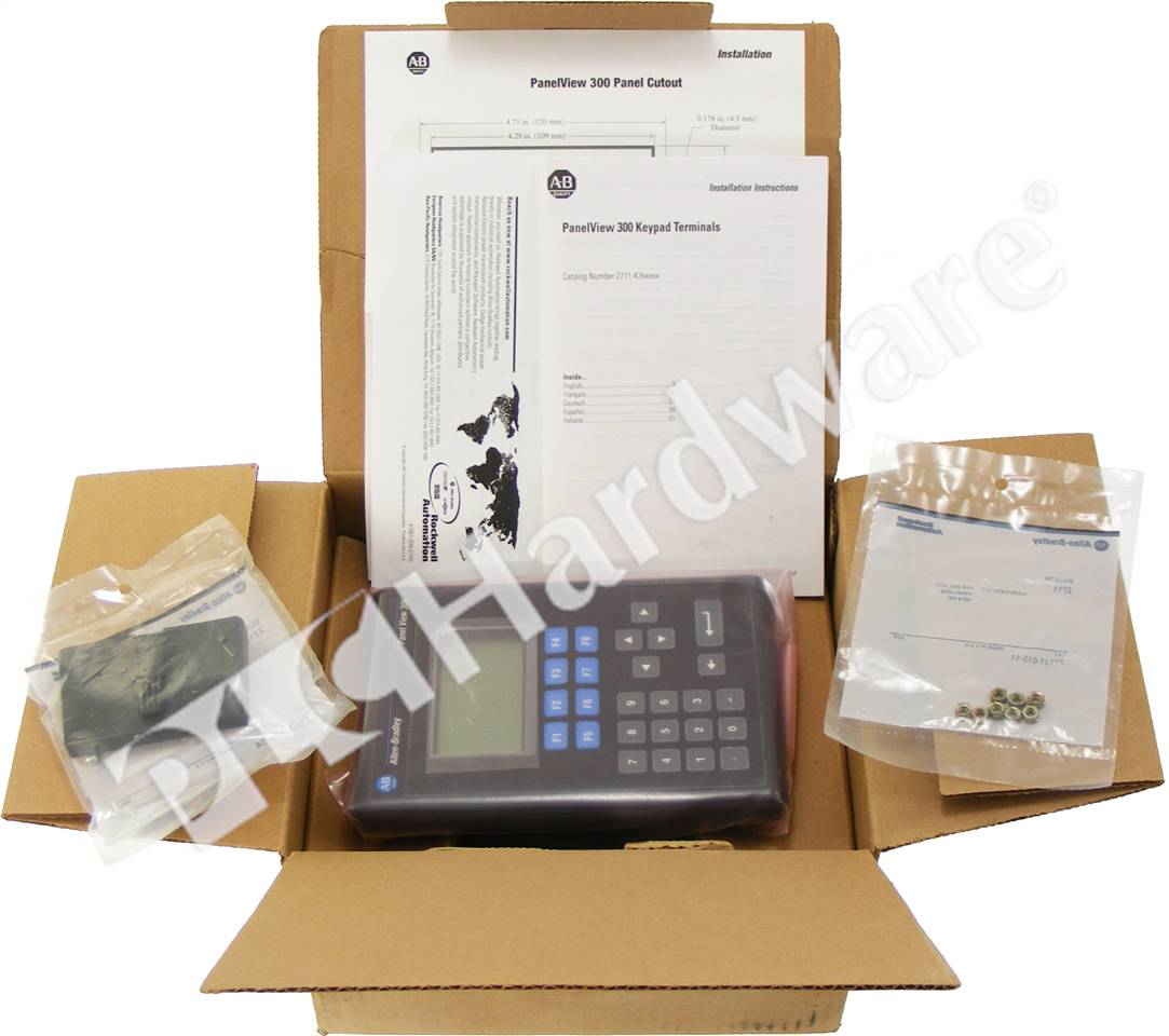 PLC Hardware: Allen-Bradley 2711-K3A5L1 PanelView 300 Key RS-232(DH-485 ...