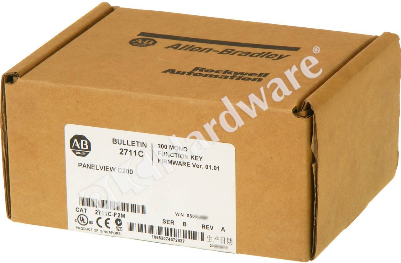 PLC Hardware Allen Bradley 2711C-F2M Series B, Surplus in Sealed Packaging