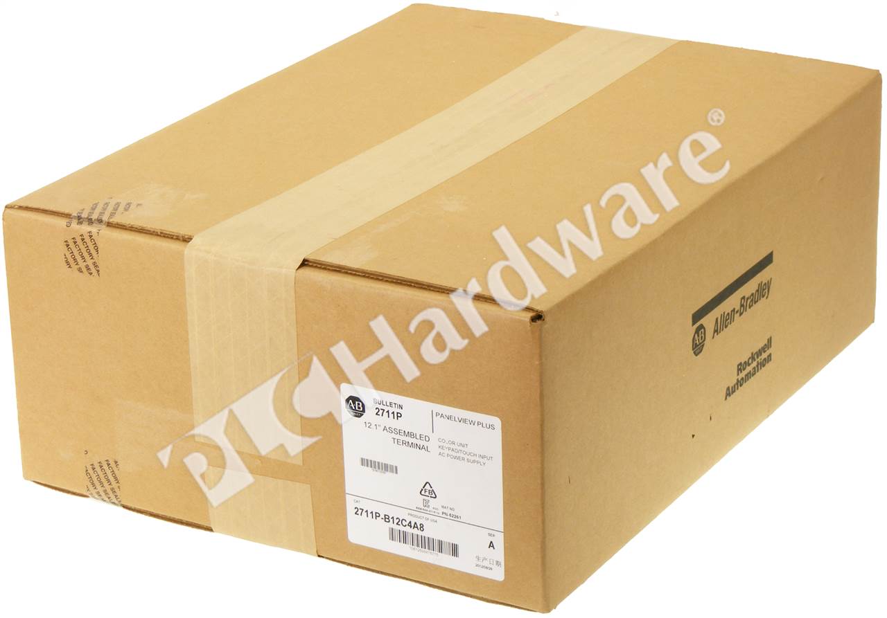 PLC Hardware - Allen Bradley 2711P-B12C4A8 Series A, Surplus in Sealed ...