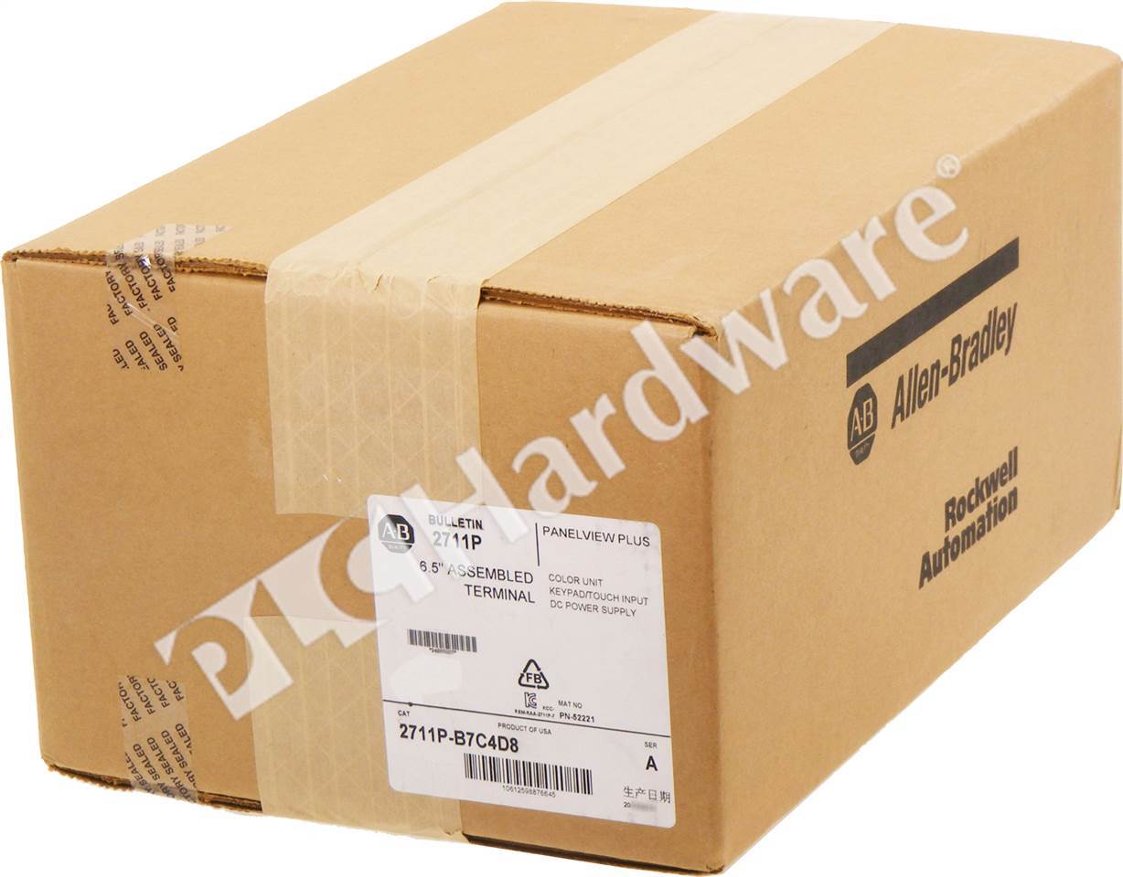 PLC Hardware - Allen Bradley 2711P-B7C4D8 Series A, Surplus Sealed Pre ...