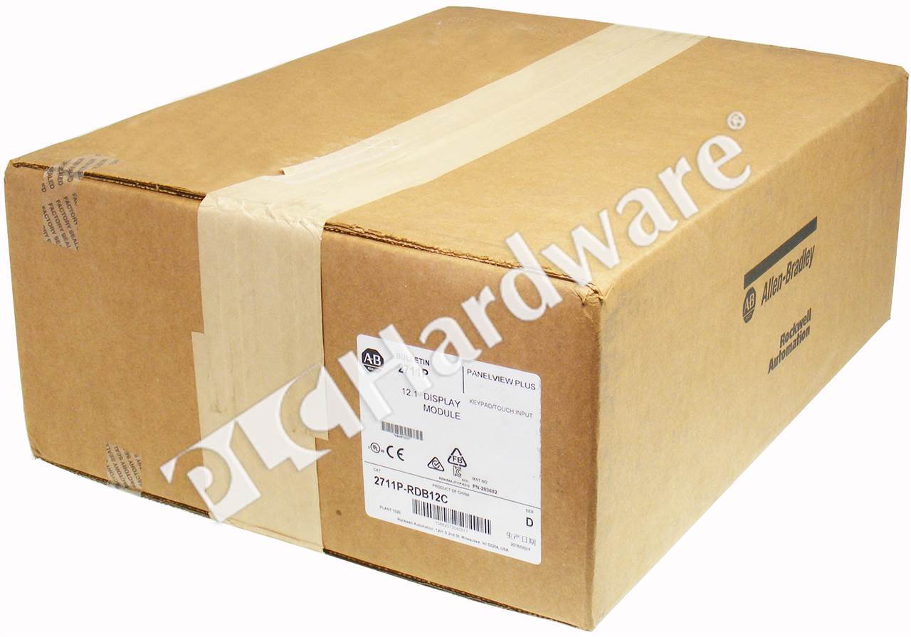 Plc Hardware - Allen Bradley 2711p-rdb12c Series D, Surplus Sealed Pre 