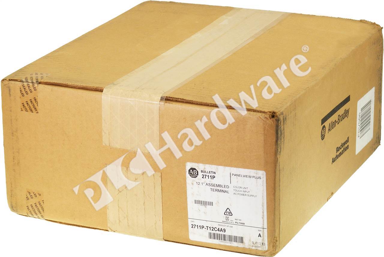 PLC Hardware: Allen-Bradley 2711P-T12C4A9 PanelView Plus 6 1250 ...