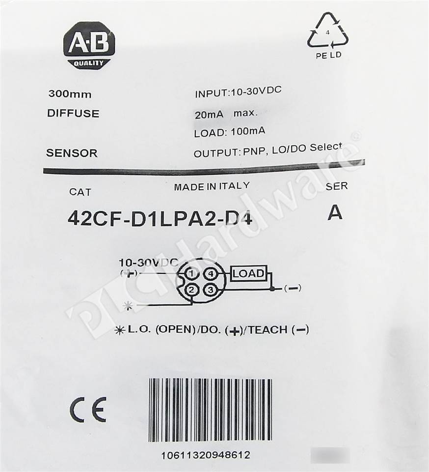 PLC Hardware - Allen Bradley 42CF-D1LPA2-D4 Series A, Surplus Sealed ...